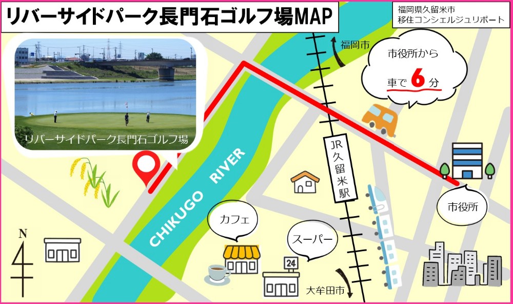 リバーサイド長門石ゴルフ場